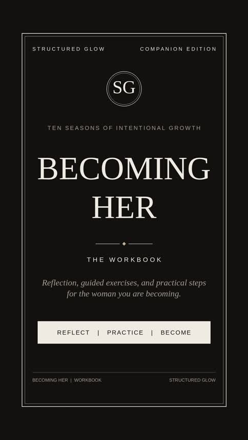 Becoming Her — The Collection, black cover